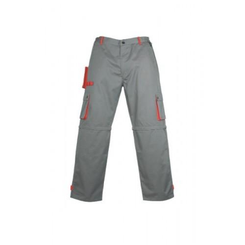 Radne pantalone CLASS PLUS XXXL sivo/crvene